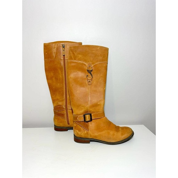 Sperry Top-Sider Tan Victory Cadence Leather Knee-High Boot - Picture 3 of 13